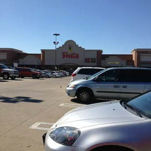 cars parked in a parking lot