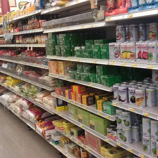 This is the Asian foods section alone in the international food aisle.