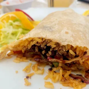 Vegatarian burrito
