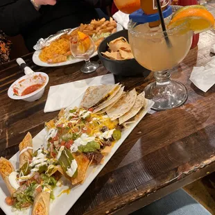 Fiesta Platter Cadillac margarita