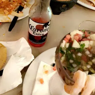 COCTEL DE CAMARON Y PULPO