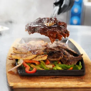 Fajitas Rancheras one of our most requested platters is sure to delight