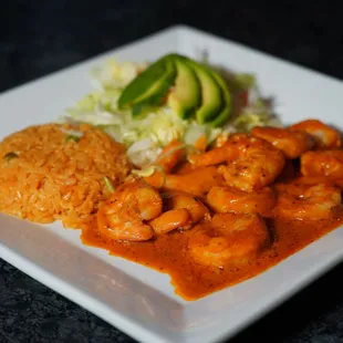 Camarones a la diabla