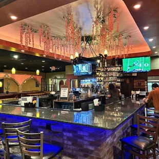 Bar area