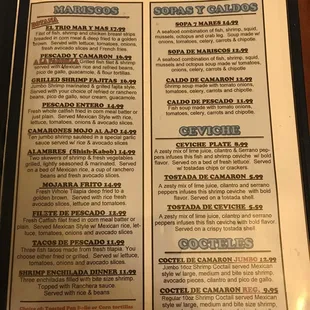 menu, sushi and sashimi