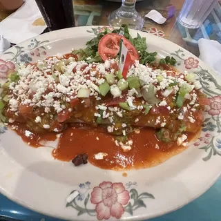 Pork Enchiladas Verdes