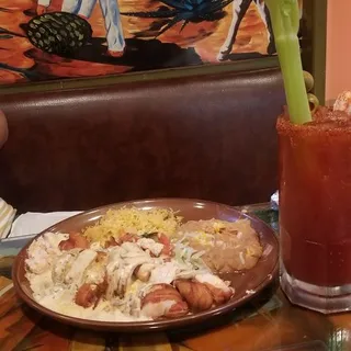 Tampiquena Chicken Plate
