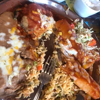 Flaming Fiesta Combo Dinner