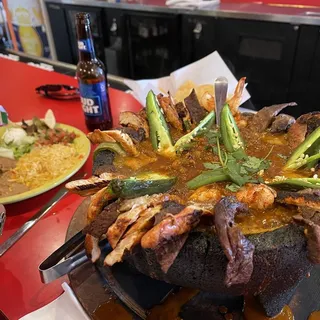 Molcajete Dinner