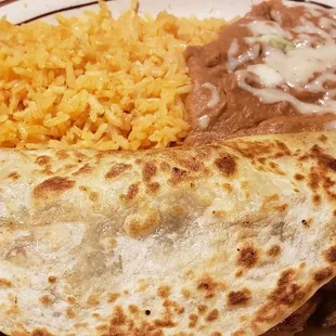 Shrimp quesadilla