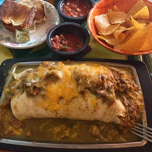 Amazing breakfast burrito!