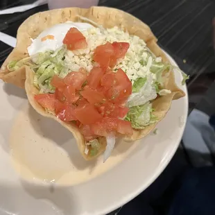 Kids taco salad