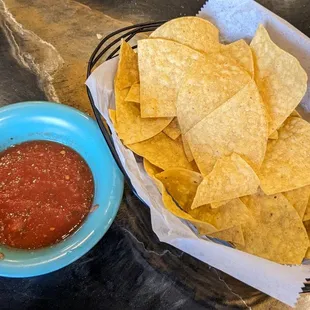 Chips and salsa is probably one of the best things to eat here! And the best part of it is that it&apos;s free!