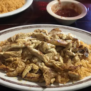Pollo con arroz
