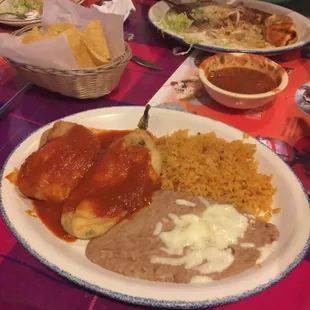 Chiles Rellenos Poblanos
