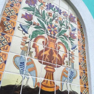 Front entrance mosaic ;)