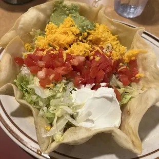 lunch taco salad