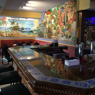 Beautiful decoration with much Mexican flavor.