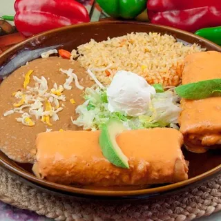 Seafood Chimichanga
