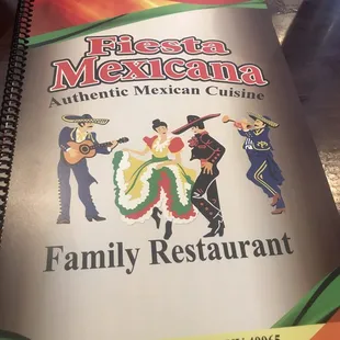 New menu and inside is open