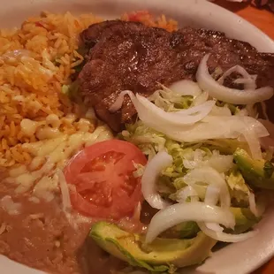 a large plate of food