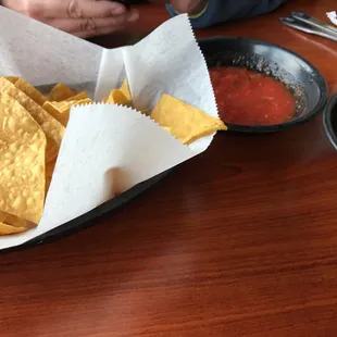 Chips and salsa, darn good