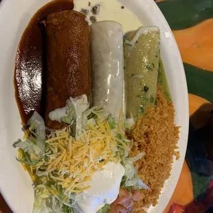 Enchilada la bandero