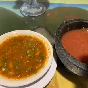 Tomatillo salsa will wake you up