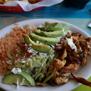 Avacado chicken salad :)