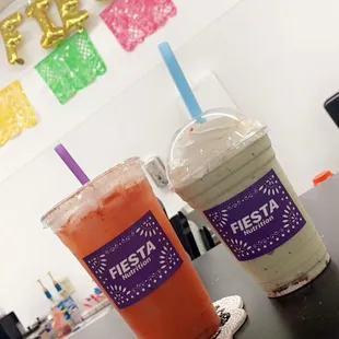 It's a shake and a energy tea bomb