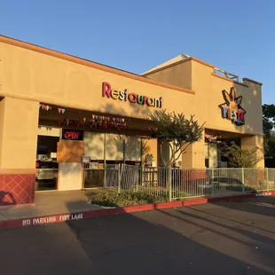 Front of the restaurant