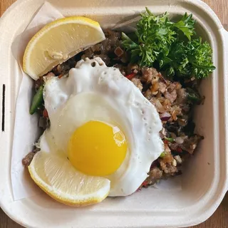 Pork Sisig with Egg