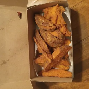 4 piece chicken and jojos