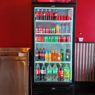 Bottled and can drinks