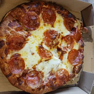 8 inch pepperoni pizza