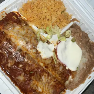 Beef Enchiladas