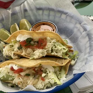 Crunchy Chicken Tacos! The bomb