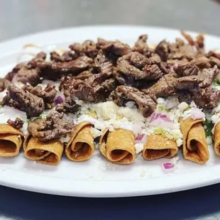 Supreme AsadaRolled Tacos