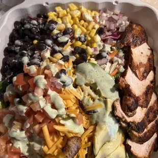 Southwest Grilled Chicken Salad