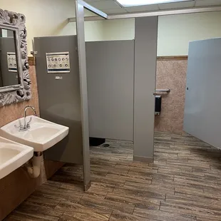 Restroom very clean