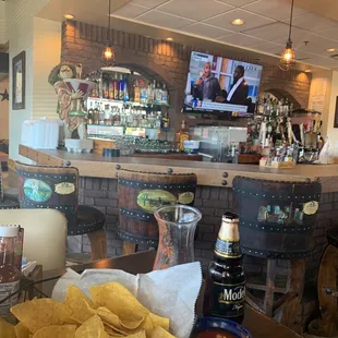 Bar area is a great hangout place!