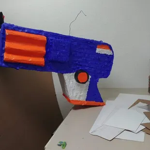 Nerf gun piñata
