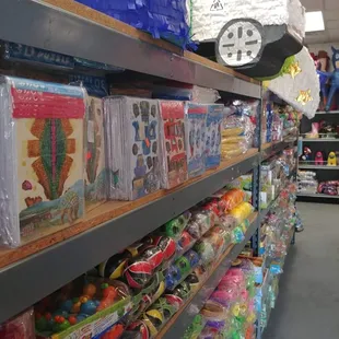 3D Puzzles, foam balls, toys