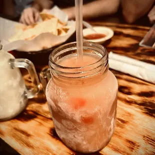 Strawberry kiwi, frozen margarita