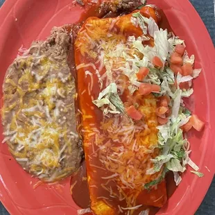 Smothered burrito