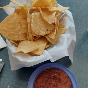 Chips &amp; Salsa- eh...ok. 5-12-23