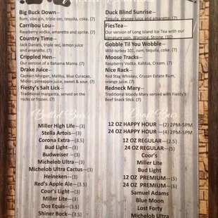 Menu pg5
