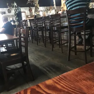 The bar at Fiesty B&apos;s!