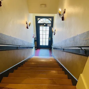 Front entrance from inside