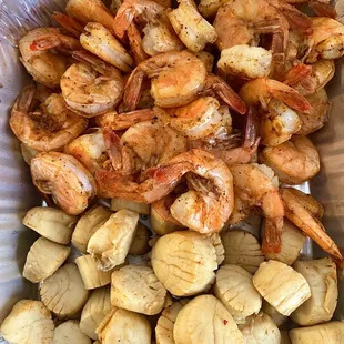 Steamed Shrimp